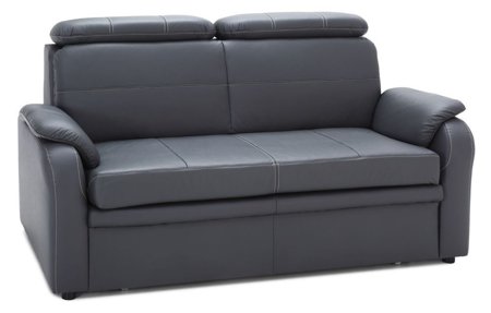 Dwuosobowa sofa Amber z funkcją spania skóra naturalna standard