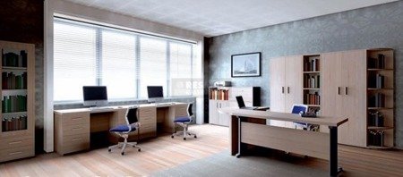 Narożna szafa Office z półkami do biura